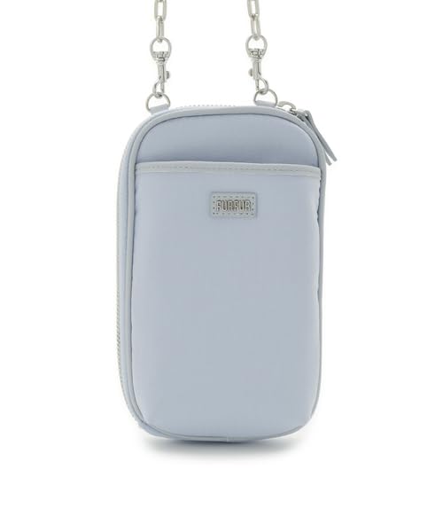 Material Combination Shoulder Bag RWGB252510 SAX [FurFur] 3-set Women's