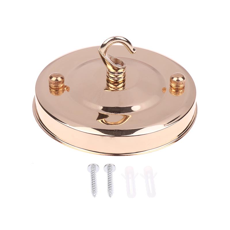 1Pc Lamp Part Ceiling Plate Holder Fitting Wall Hook Light Living Room Pendant Plate 10.5*6Cm Household Diy Chandelier Decor