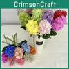 Flower Hydrangea Lifelike Soft For Event Styling Home Arrangement Decor