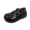 Anti-slip Shoes - New Style Girls' Retro Shoes with Soft Sole - Learning Step Single Shoes