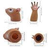 1Set Children Finger Puppet Animals Squirrel Hand Finger Story Puppets Game Cat Puppy Panda Finger Dolls Toys For Children Gifts