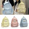 Cute Large Capacity Bow Backpack Ultra-light Nylon Girls Backpack Breathable Travel Bag
