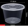 Jie Xiang Jia Thickened Disposable Round Plastic Food Containers (1750ml)