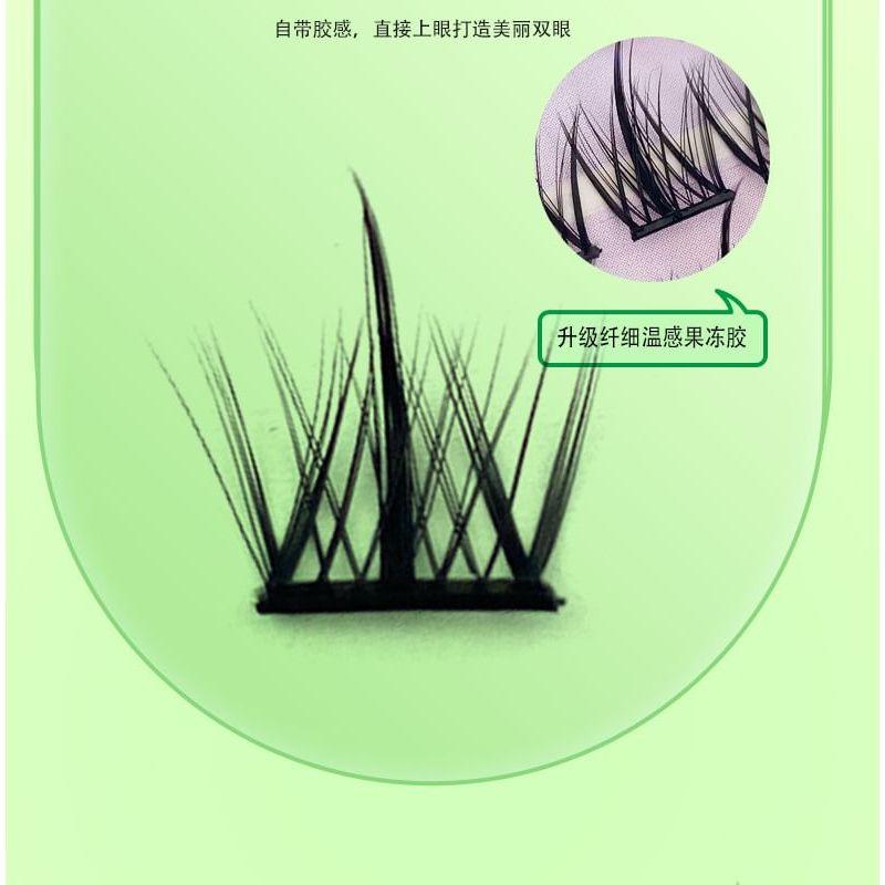 Lactacia - False Eyelashes Clusters with Tweezers