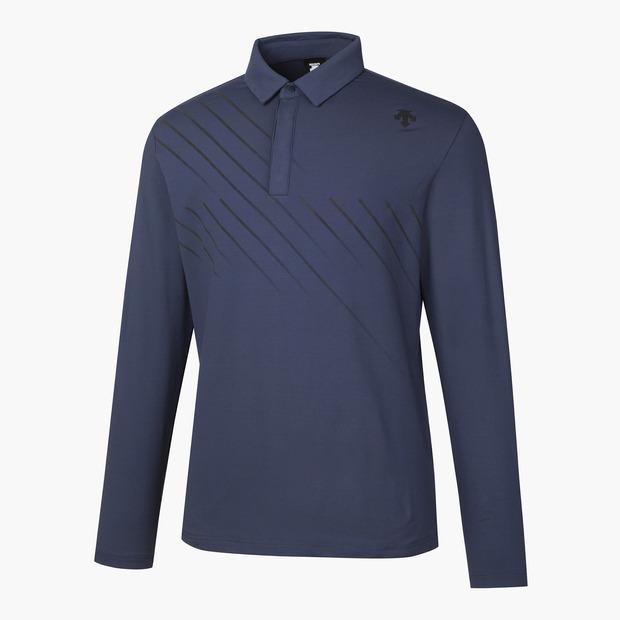 DESCENTE GOLF Best-Selling Long-Sleeve T-Shirt With Front Print Detail (Do32Mftl95)