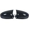2PC Bat style Add-on Side Mirror Covers For VW GOLF 5 GTI plus MK5 Jetta Passat B6 B5.5 Variant EOS Sharan sticker horn shape