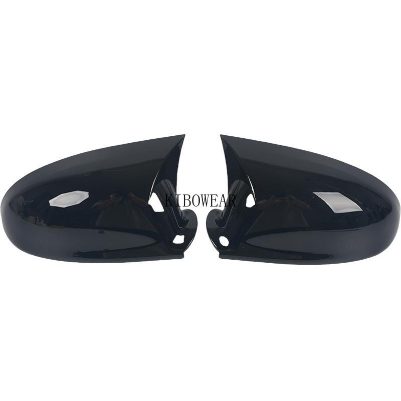 2PC Bat style Add-on Side Mirror Covers For VW GOLF 5 GTI plus MK5 Jetta Passat B6 B5.5 Variant EOS Sharan sticker horn shape