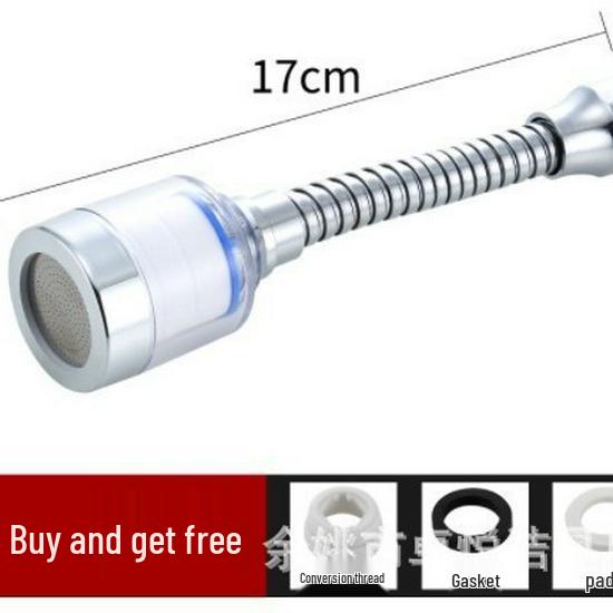 Purificatore d'Acqua per Rubinetto Universale Anti-Schizzi & Booster per Cucina