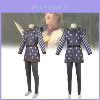 Shrek 3 Prince Charming Cosplay Costume Polyester Blend For Men 2024 Summer