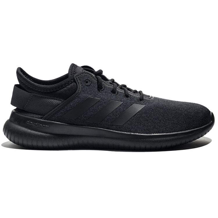 Adidas Neo Cf Qtflex Comfortable Mesh Fabric Non-Slip Low-Top Marathon Running Shoes Women Sneaker Black B43757
