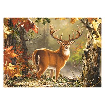 Full Drill 5D Diamond Painting Forest Elk Cross Stitch Kit Embroidery Home Decor
