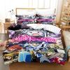 3D Print Anime Kumoko So I'm a Spider So What Bedding Set Twin Queen King Size Duvet Cover Pillowcase for Boys Girls
