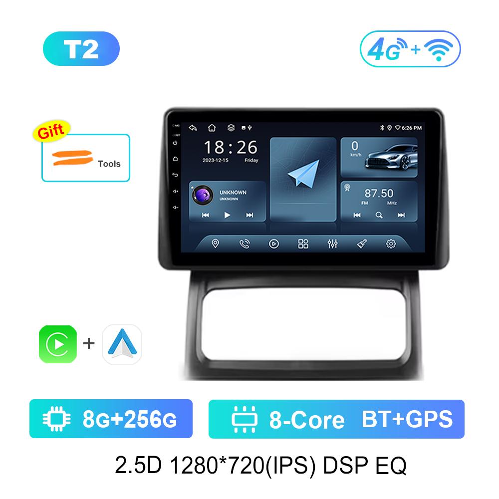 Car Video Multimedia Player DSP Stereo 9 Inch for Renault Clio 2 BB CB 2001 - 2012 Android System GPS Navi WiFi IPS Screen 4G BT