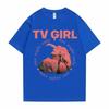 Cults TV Girl One Night Only Graphic Print Tshirt Vintage Tee Trend Unisex Women Oversized T Shirt Cotton Tops 2024 T-shirt Clothes