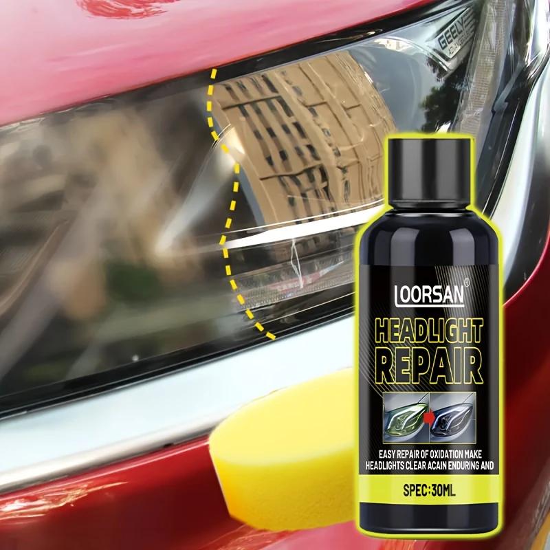 Headlight Repair Paste-no Polishing, Brightening,removing Scratches and Yellowing,keeping Car Headlights Shining for a Long Time