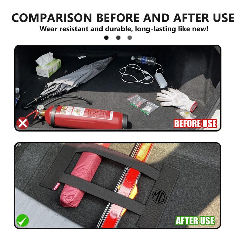 Car Trunk Storage Device Tapes Luggage Anti-falling Fixing Straps For MG GT 3 5 6 7 GS Pilot HS ZS UU333