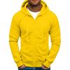 Men Full Zip Up Sweatshirts Long Sleeve  Pullover Tops Casual  And Tall Jackets With Pockets