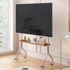 43-75 Zoll Wohnzimmer-TV Beweglicher Ständer Schlafzimmer Universeller Mobiler TV-Wagen aus Edelstahl Großer Bildschirm Bodenständer