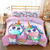Animal Insect Series Bedding Set,Print Butterfly Panda, Deer,Panda Duvet Cover And Pillowcase, Dekbedovertrek,Single Double