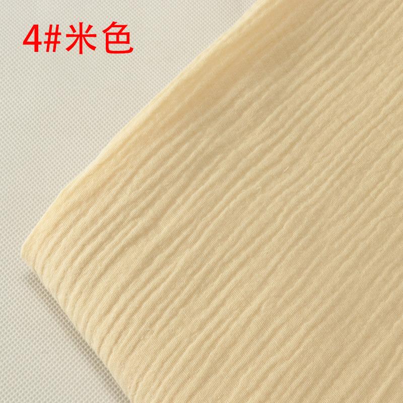 Double-layer Gauze Fabric Soft Pure Cotton Cloth For Sewing Summer Clothes Dress Mosquito Proof Pants Handmade DIY 100*135cm