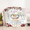 Happy 40th Birthday Personalized Text Blanket Lightweight Personalized Blanket Durable Comfort Versatile for Office Chair Sofa Picnics Living Room