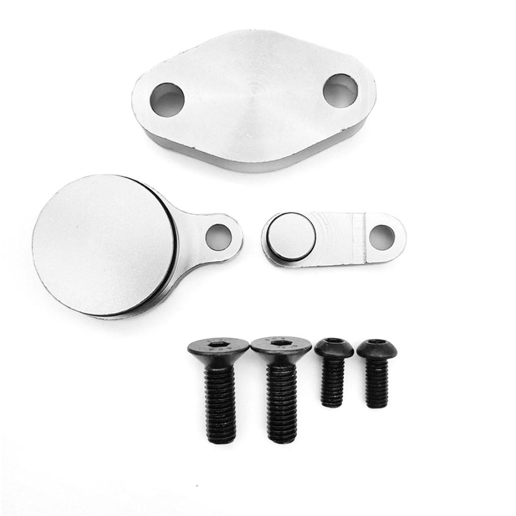 Cheap Newest for LS EGR+EVAP Valve Block Off Plates Kit Purge Solenoid Plug Intake/Exhaust