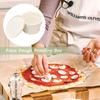 Hybrid Pizzadegslåda med Lock, Multifunktionell Vikbar Non-Stick Silikon Jäskorg för Bröd/Pizza/Rostat Bröd Köksbakverktyg