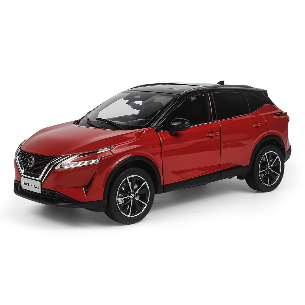 PAUDI MODEL 1/18 Scale Nissan Qashqai 2023 Red Finished Model