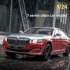 Alloy Simulated Luxury Sedan Model Toys With Sound And Functions Light