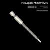 BROPPE Magnetic Hexagonal Extended Screwdriver Head for Electric Drills