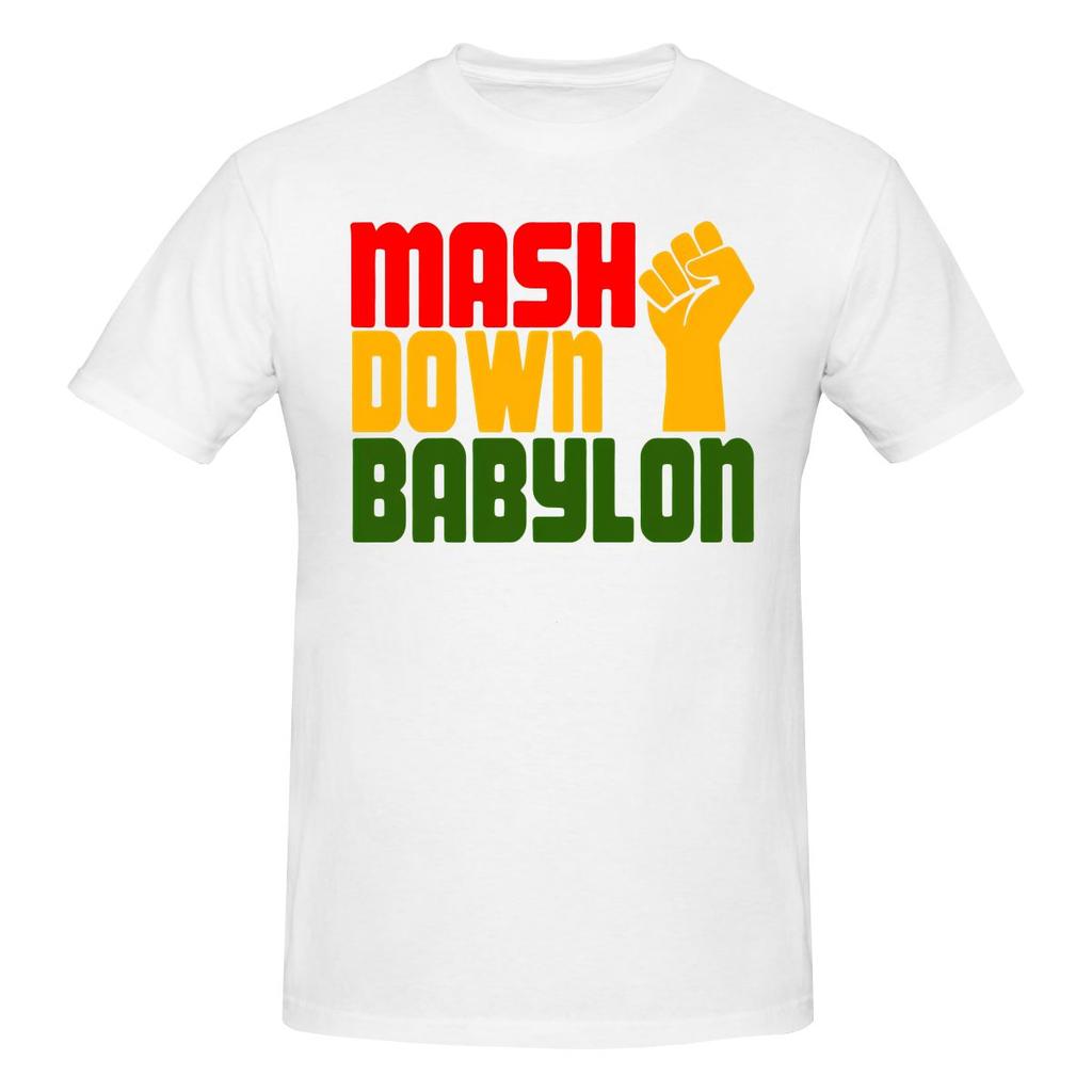Mash Down Babylon Various And Cols Business Casual Tshirtminimalist Style Versatile Outerwear Tshirt