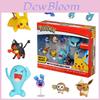 Set de 8 Figurine de Luptă Pokemon Pachet Multiplu Cu Adorabilul Pikachu, Eevee și Wobbuffet Jucării Pentru Colecționari și Fani