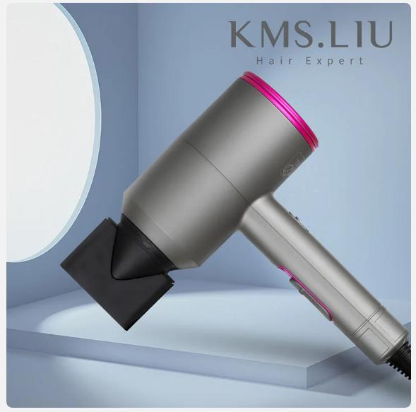 2000W Professional Hair Dryers Salon Strong Powerful Hot And Cold Wind Negative Ion Hammer Blower With Diffuser Nozzles Fast Dry