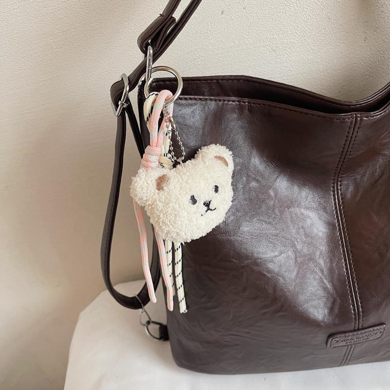 Vintage Shoulder Bag Soft Leather Women's Large Capacity Tote Bag