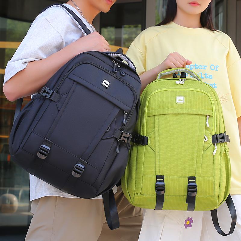 

Unisex Large Capacity Backpack Middle School Student Schoolbag Sports Travel Backpack