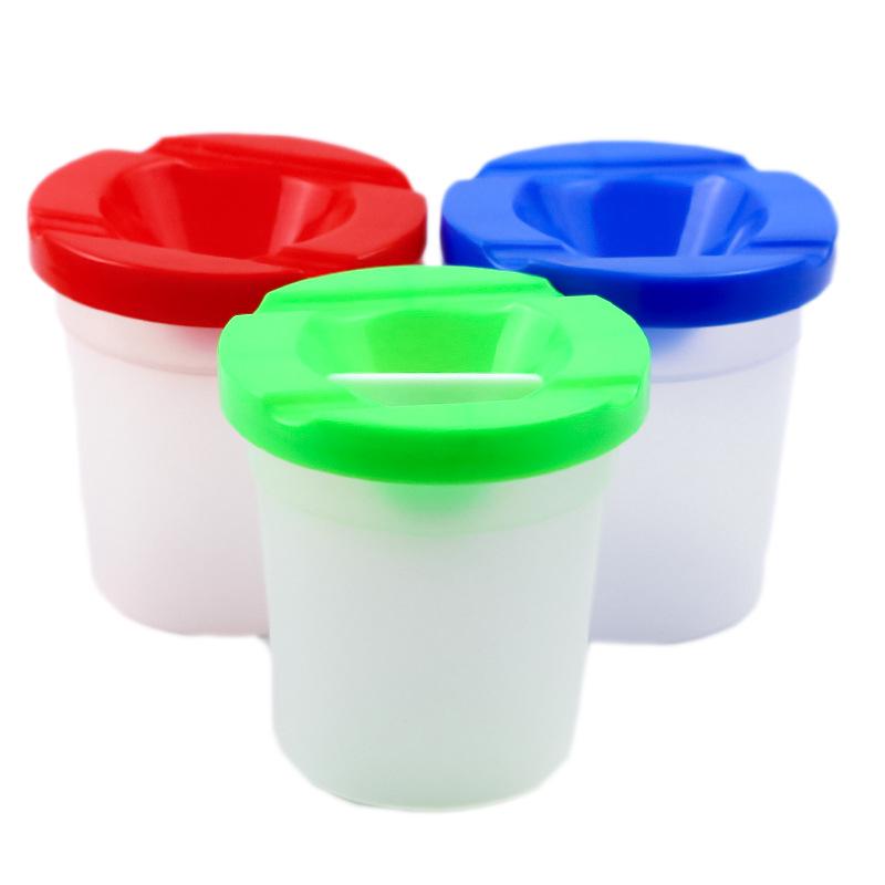 Multi-color Children's Paint Palette and Wash Cup