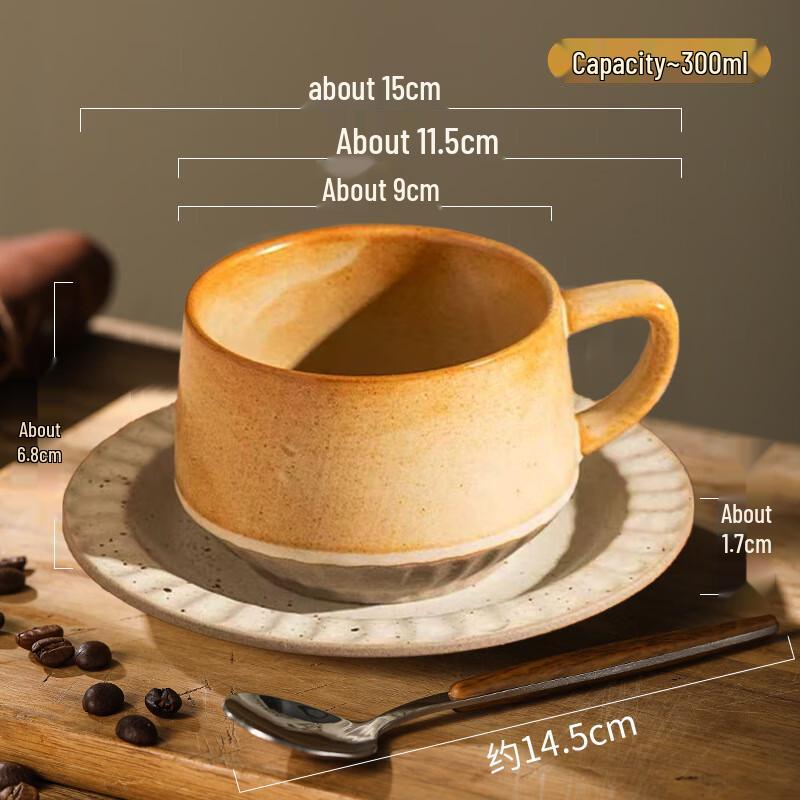 Shangqi Ceramic Coffee Cup Set