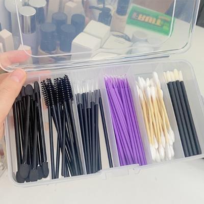 Wimpernverlängerungsset, Box, Wimpern, Mikropinsel, Klebeband, Kleber, Ring, Augenpad, Einweg-Mascara-Applikator, Wimpern, Werkzeugaufbewahrung
