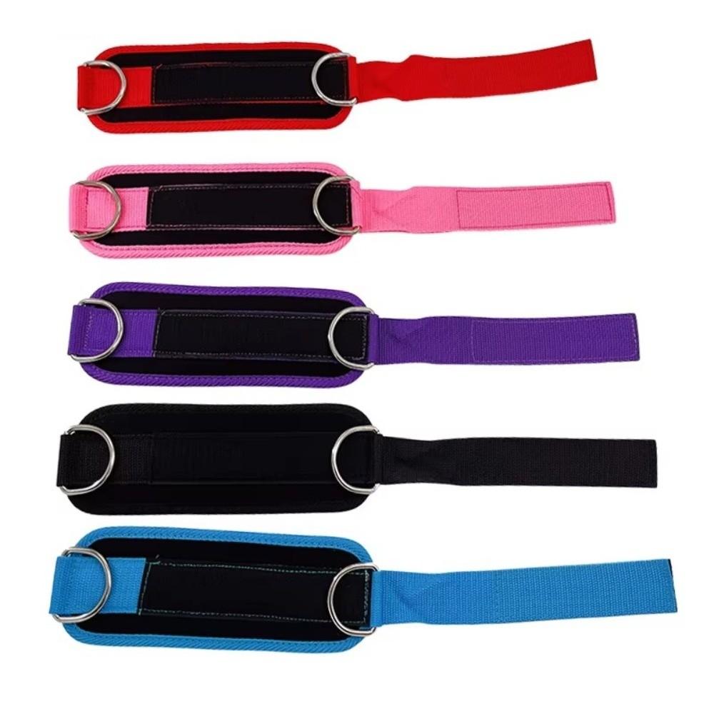 Adjustable Straps Adjustable Ankle Cuffs Double D-Ring Ankle Weight Straps  Kickback Exercises