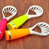Candy Colored Multifunctional Fruit Pulp Excavated Spoon Splitter Seeded Kitchen Utensil Strip Cutter Plastic Fruit Dig Spoon