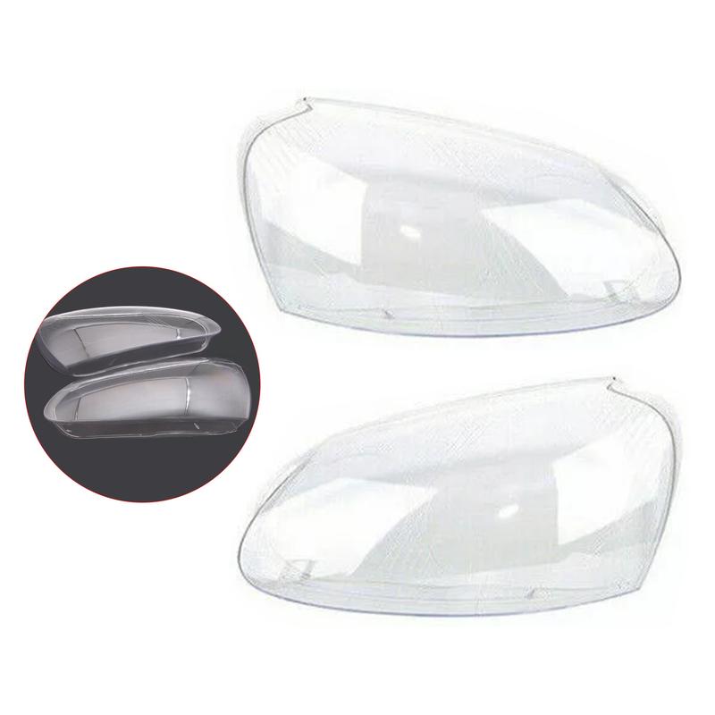 Artudatech 2PCS Front Headlight Lens Headlamp Clear Cover 1K6941005S For VW MK5 2005-2009 Car Accessories 2006 2007 2008