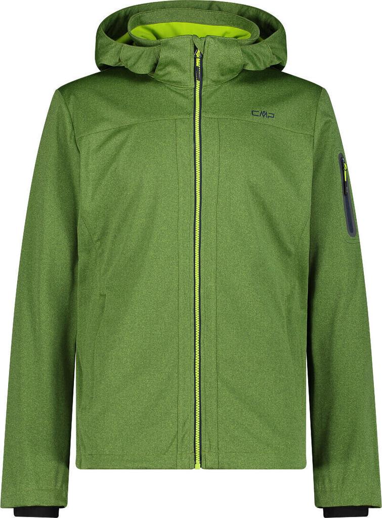 Куртка CMP Light Softshell Jacket with Detachable Hood (39A5027M) limegreen mel.