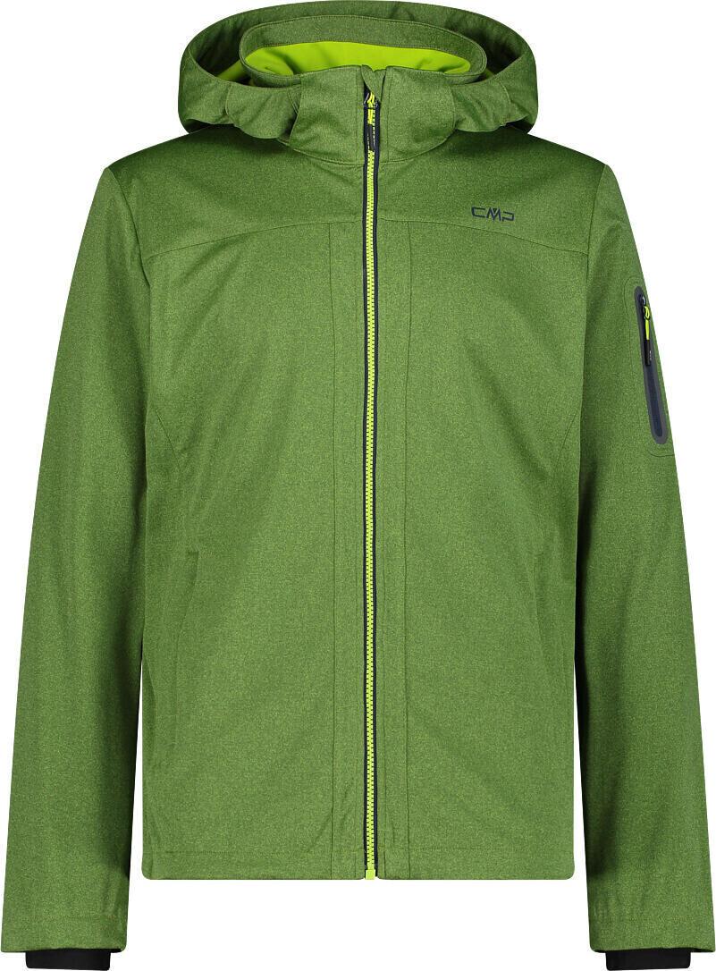 

Куртка CMP Light Softshell Jacket with Detachable Hood (39A5027M) limegreen mel. 48