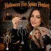 Halloween Ornament Black Pendant for Holiday Decoration