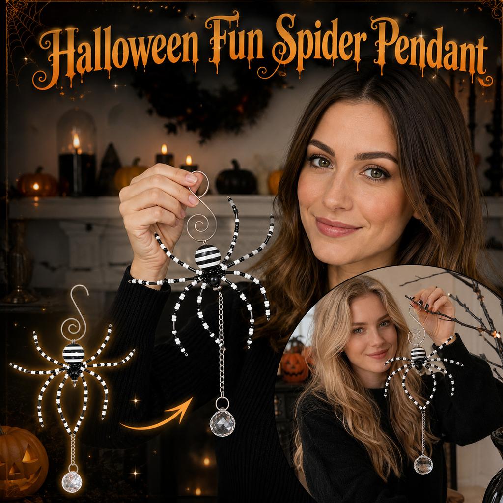 Halloween Ornament Black Pendant for Holiday Decoration