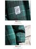 Men's Slim-Fit Fleece-Lined Plaid Button-Down Shirt - Korean Style Warm Casual Top