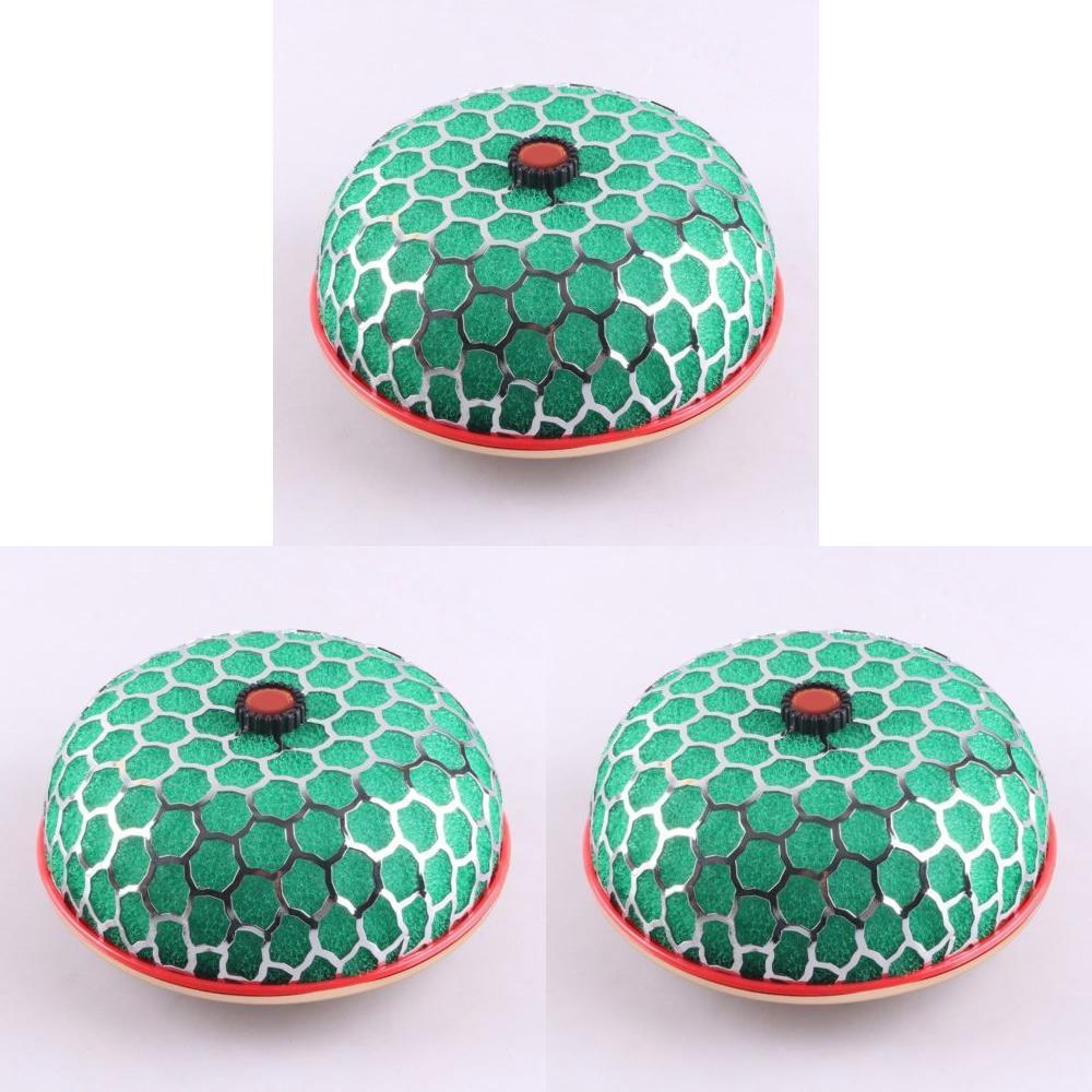 Car Air Intake Filter With Aluminum Shell And Colorful Sponge For Performance Enhancement