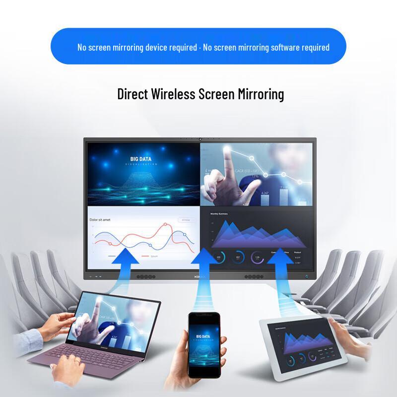 KONKA 75MX6 Smart Interactive Flat Panel for Conference and Education (CN Version)