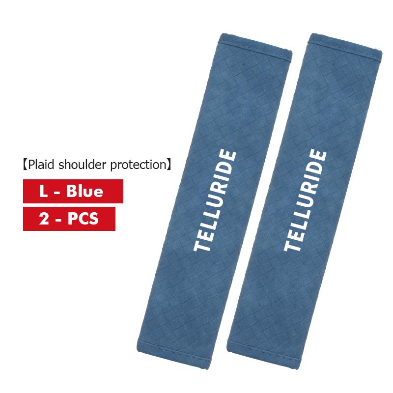 AANO1 Car Styling Seatbelt Shoulder Pad Safety Shoulder Protector Cover For KIA Venga Sedona Forte Stonic Picanto Sorento Stinger