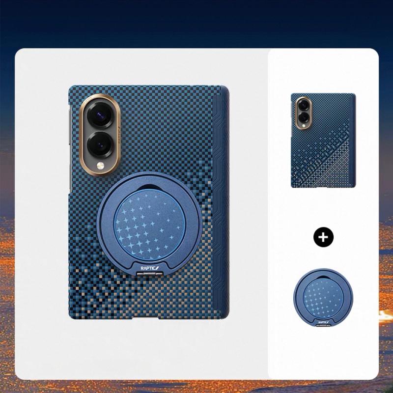 DEFENSE Carbon Fibre Case For Samsung Z Fold 8 Kevlar Wireless Charging Back Cover Case for SAMSUNG Z FOLD 8